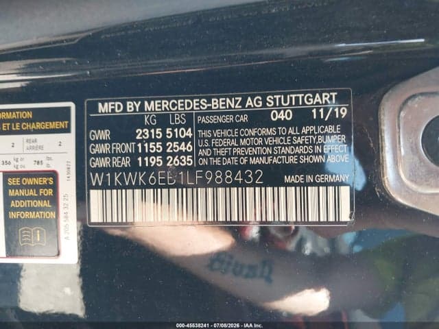 2020 MERCEDES-BENZ AMG C 43 4MATIC 9