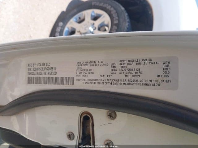 2024 RAM 2500 BIG HORN 4X4 6'4 BOX 9