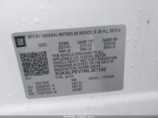 2021 GMC TERRAIN FWD SLT 9