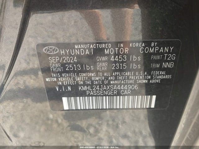2025 HYUNDAI SONATA SE 9