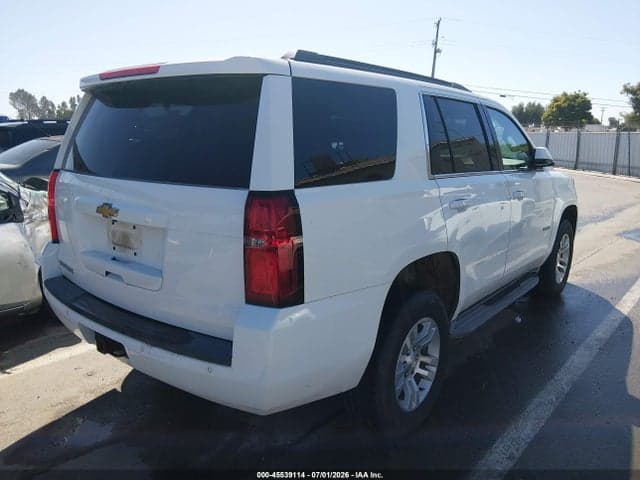 2017 CHEVROLET TAHOE LS 4