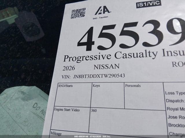 2026 NISSAN ROGUE PLATINUM 9