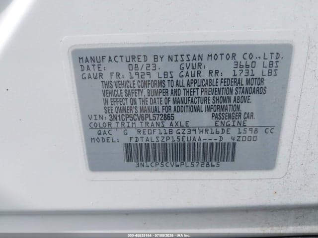 2023 NISSAN KICKS SV XTRONIC CVT 9