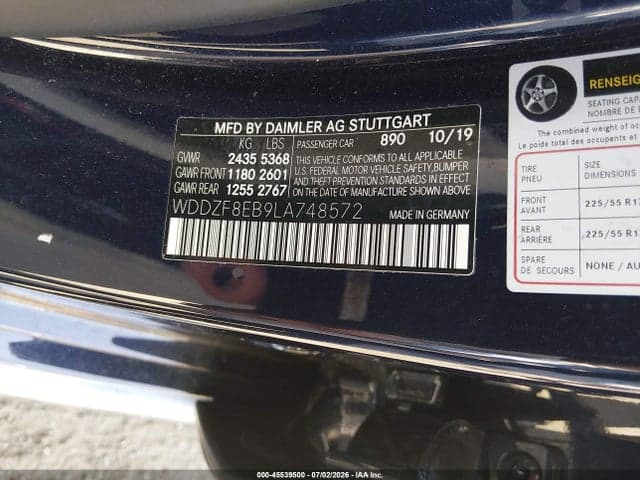 2020 MERCEDES-BENZ E 350 4MATIC 9