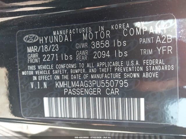 2023 HYUNDAI ELANTRA SEL 9