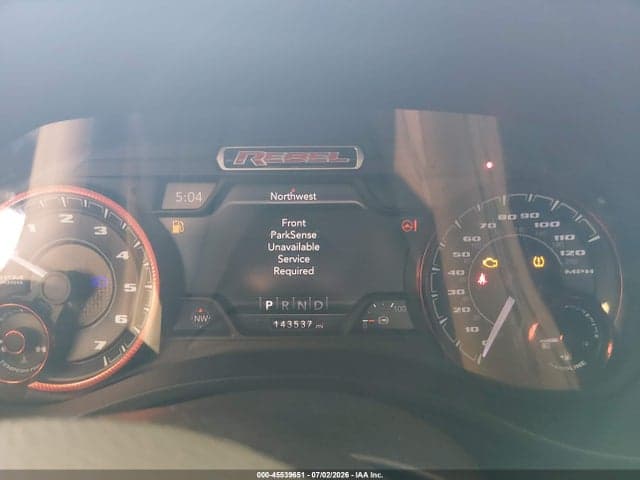 2019 RAM 1500 REBEL 4X4 5'7 BOX 7