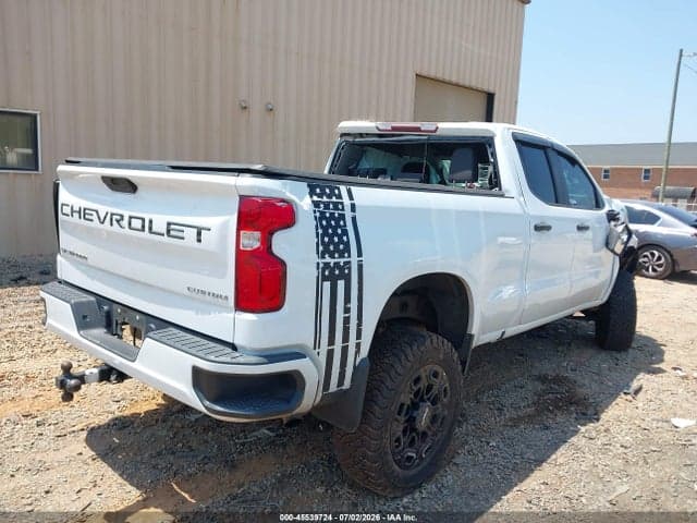 2021 CHEVROLET SILVERADO 1500 4WD STANDARD BED CUSTOM 4