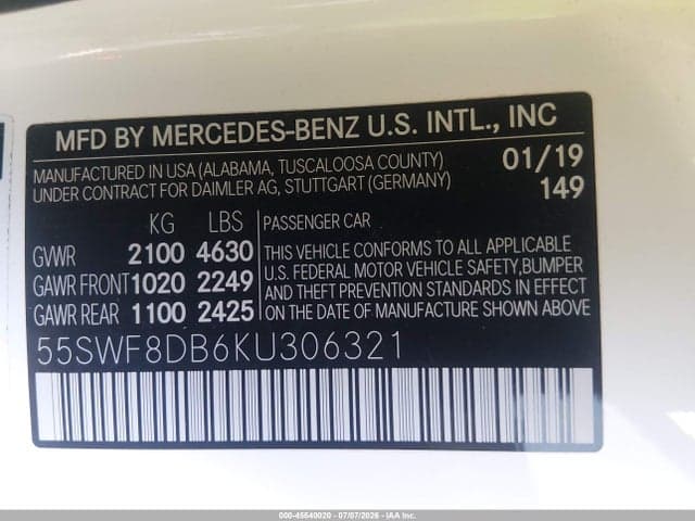 2019 MERCEDES-BENZ C 300 9