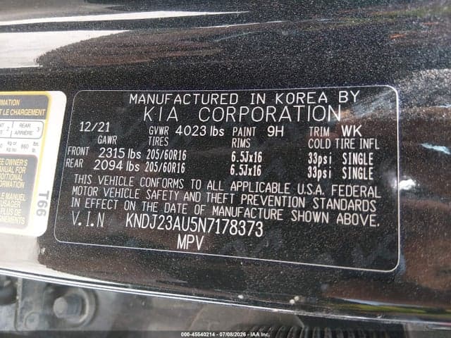 2022 KIA SOUL LX 9