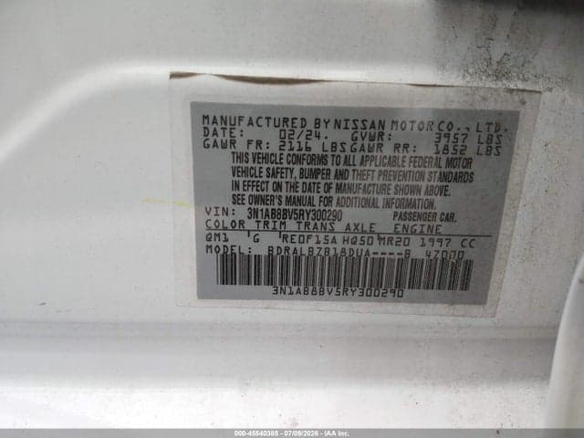 2024 NISSAN SENTRA S XTRONIC CVT 9