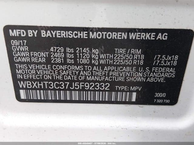 2018 BMW X1 XDRIVE28I 9