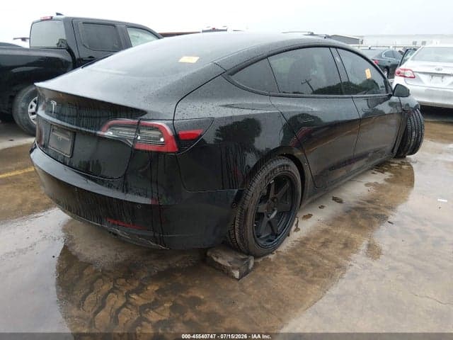 2021 TESLA MODEL 3 STANDARD RANGE PLUS REAR-WHEEL DRIVE 4