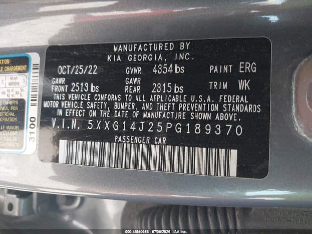 2023 KIA K5 LXS 9