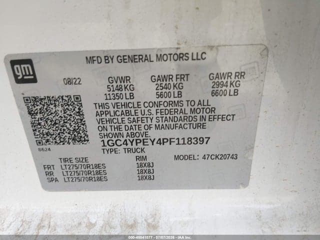 2023 CHEVROLET SILVERADO 2500HD 4WD STANDARD BED LTZ 9