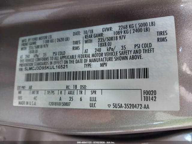 2019 LINCOLN MKC RESERVE 9