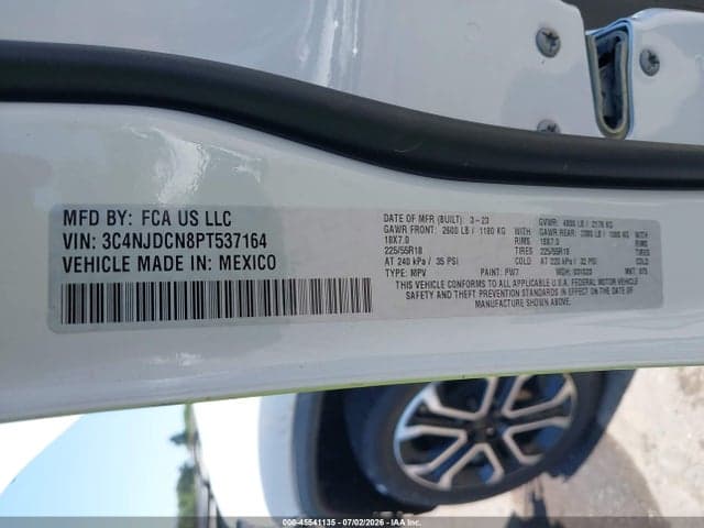 2023 JEEP COMPASS LIMITED 4X4 9
