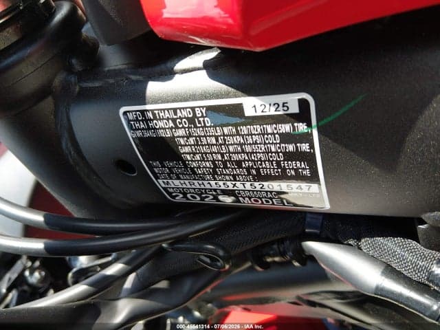 2026 HONDA CBR650 R 10