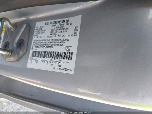2020 FORD TRANSIT CONNECT XL 9