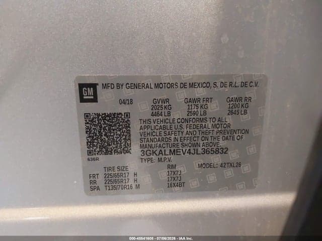 2018 GMC TERRAIN SLE 9