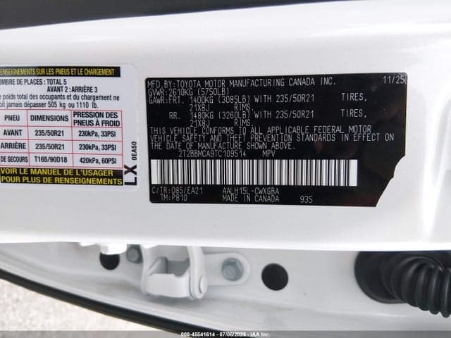 2026 LEXUS RX 350H PREMIUM 9