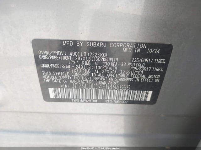 2025 SUBARU FORESTER PREMIUM 9
