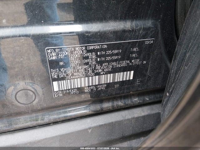 2024 TOYOTA VENZA LIMITED 9