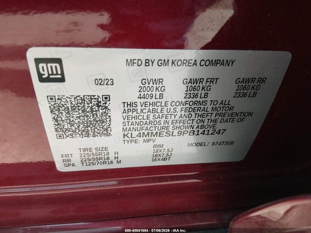 2023 BUICK ENCORE GX SELECT AWD 9