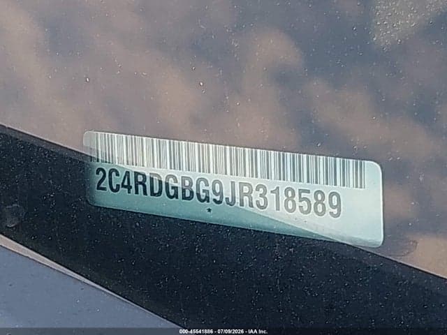 2018 DODGE GRAND CARAVAN SE 9