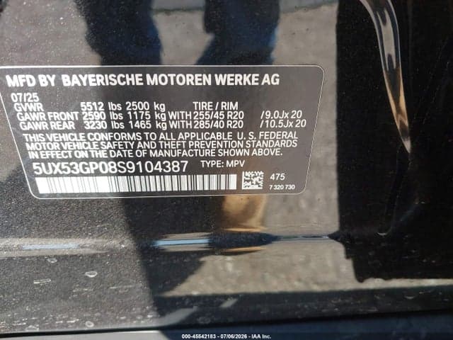 2025 BMW X3 30 XDRIVE 9