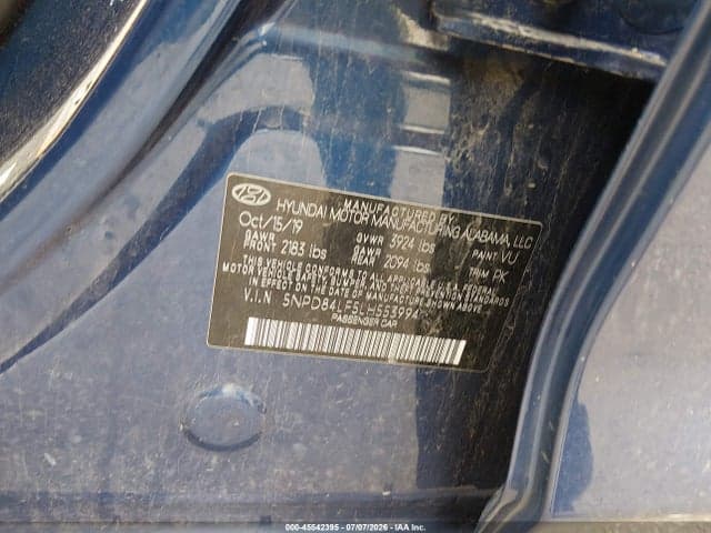 2020 HYUNDAI ELANTRA SEL 9