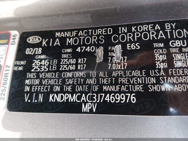 2018 KIA SPORTAGE LX 9