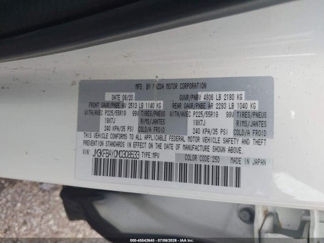 2021 MAZDA CX-5 GRAND TOURING RESERVE 9