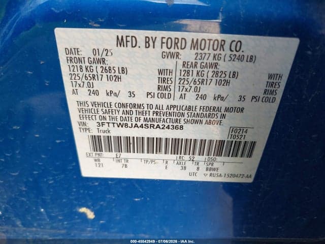 2025 FORD MAVERICK XLT 9