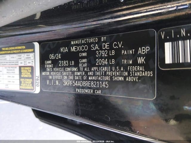2024 KIA FORTE GT-LINE 8