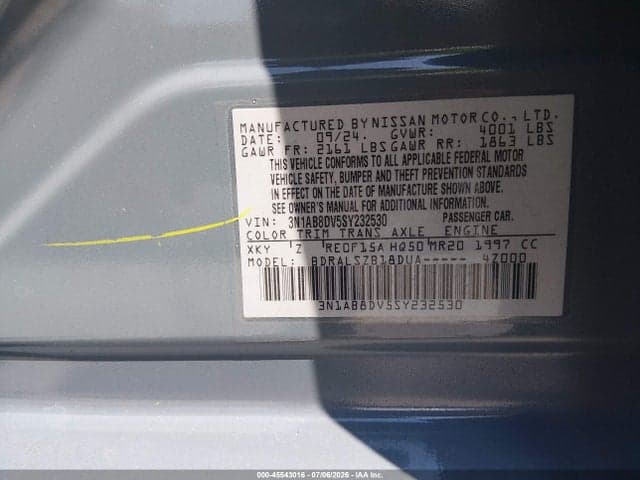 2025 NISSAN SENTRA SR 9