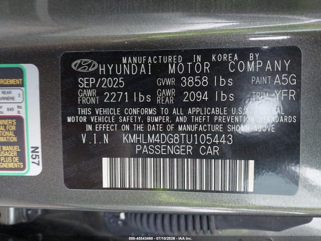 2026 HYUNDAI ELANTRA SEL SPORT 9