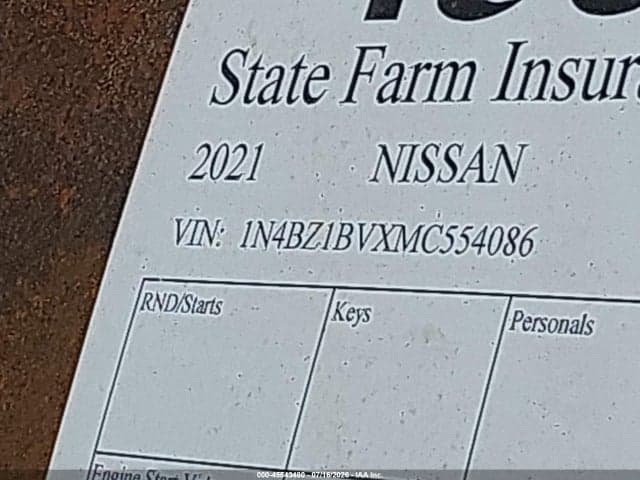 2021 NISSAN LEAF S PLUS 62 KWH 9