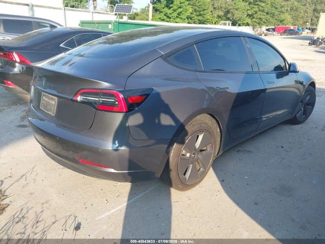 2021 TESLA MODEL 3 STANDARD RANGE PLUS REAR-WHEEL DRIVE 4
