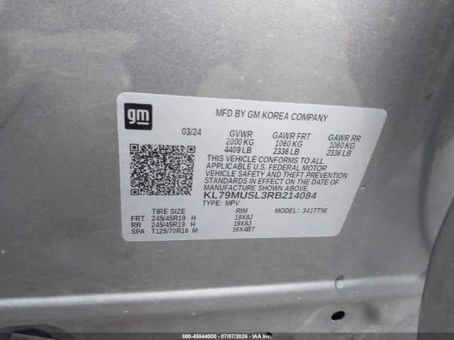 2024 CHEVROLET TRAILBLAZER AWD RS 9
