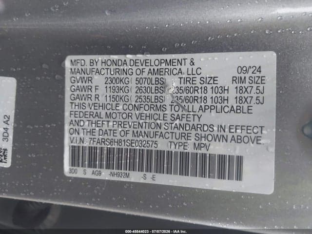2025 HONDA CR-V HYBRID SPORT-L 9