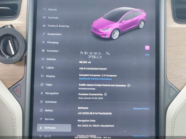 2018 TESLA MODEL X 100D/75D/P100D 7