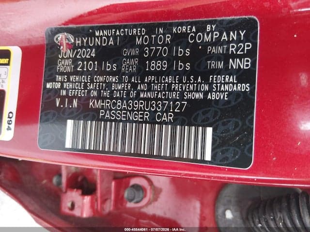 2024 HYUNDAI VENUE LIMITED 9