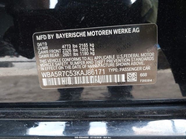 2019 BMW 330I XDRIVE 9