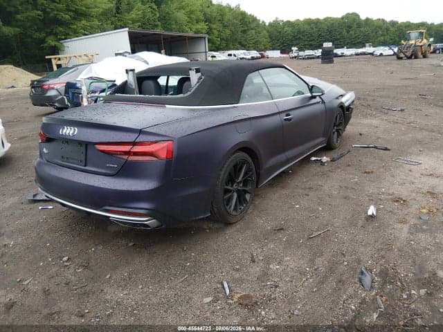 2022 AUDI A5 CABRIOLET PREMIUM 45 TFSI QUATTRO S TRONIC 4