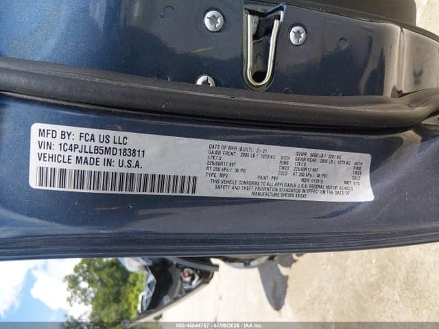 2021 JEEP CHEROKEE LATITUDE PLUS FWD 9