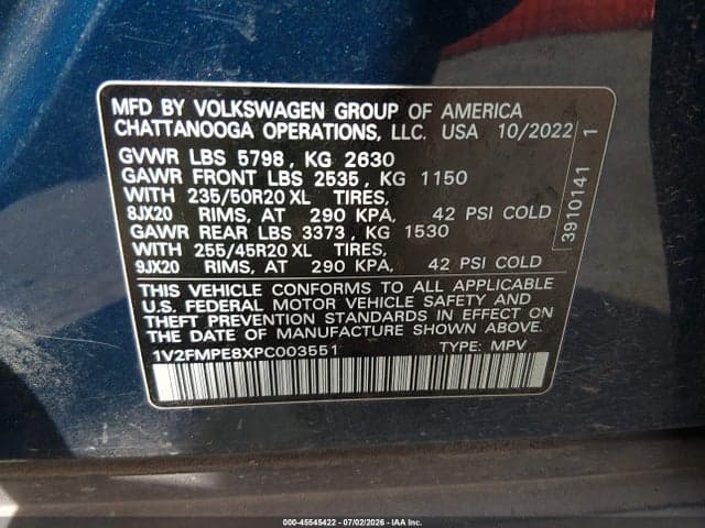 2023 VOLKSWAGEN ID.4 PRO S/PRO S PLUS 9