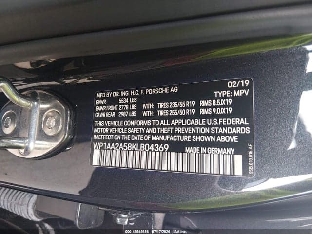 2019 PORSCHE MACAN 9