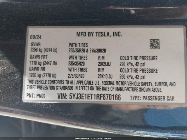 2024 TESLA MODEL 3 PERFORMANCE ALL-WHEEL DRIVE 9