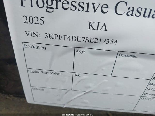 2025 KIA K4 LXS 9
