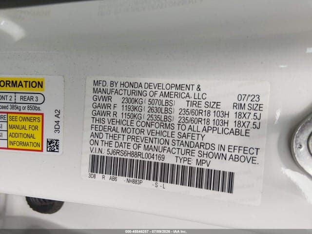 2024 HONDA CR-V HYBRID SPORT-L 9